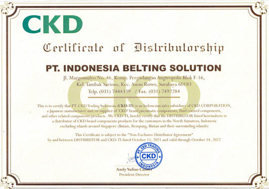 CKD Distributor Letter